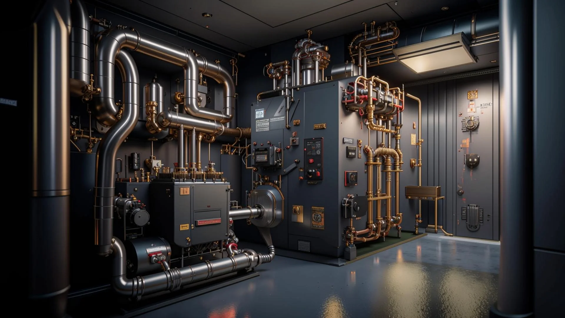 Монтаж котельных