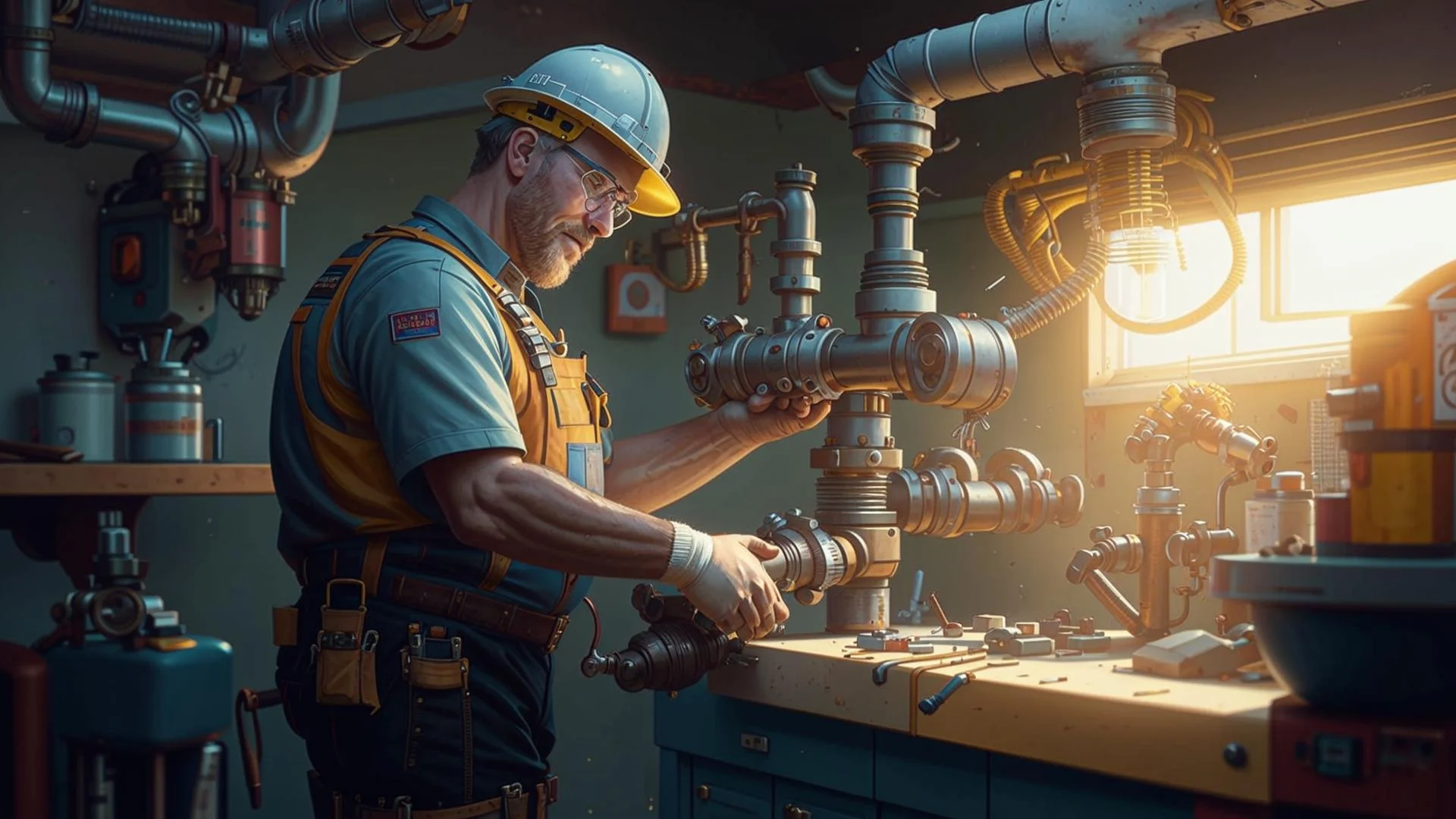 Установка сантехники Бишкек